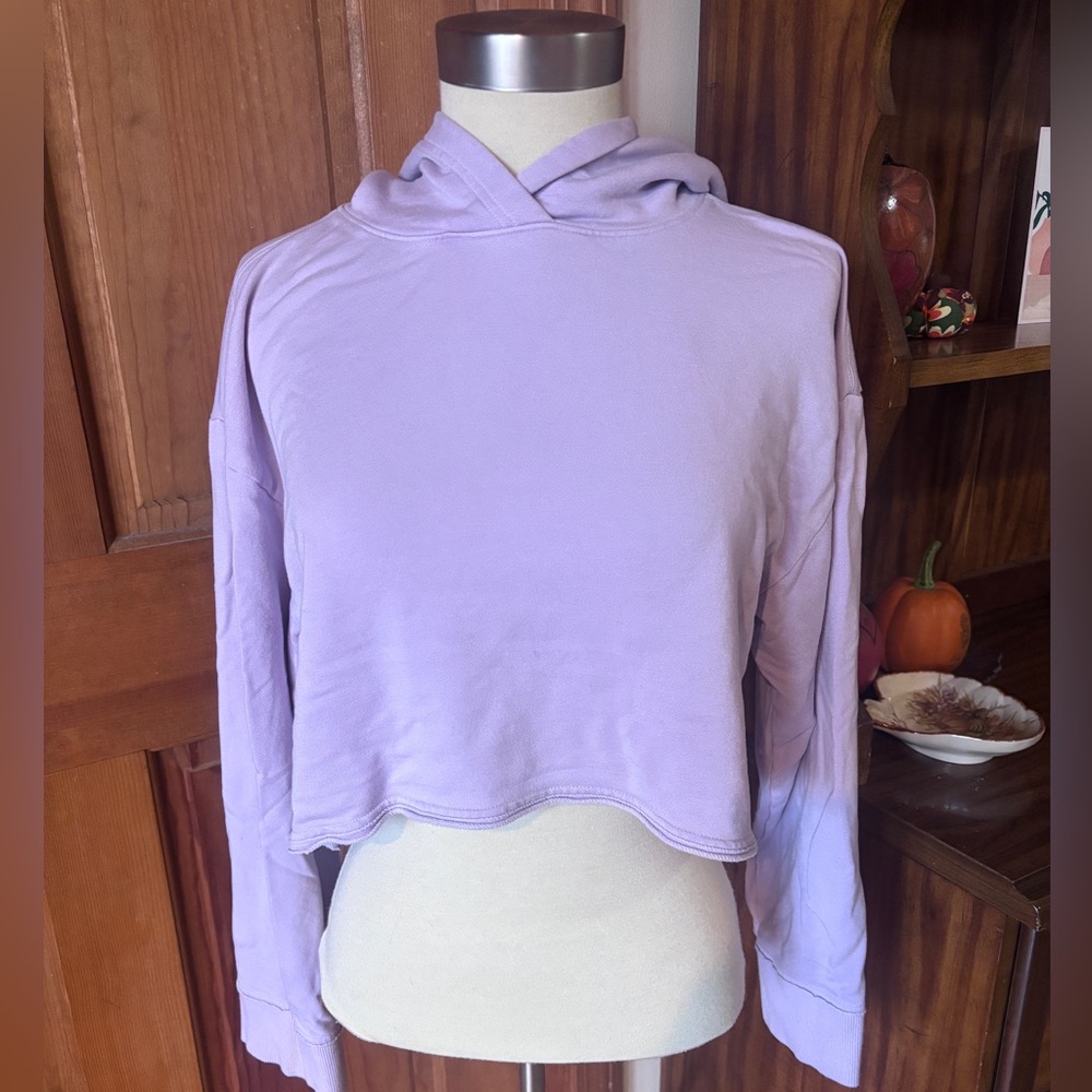 Lavender Nike Women's Hoodie Top XS